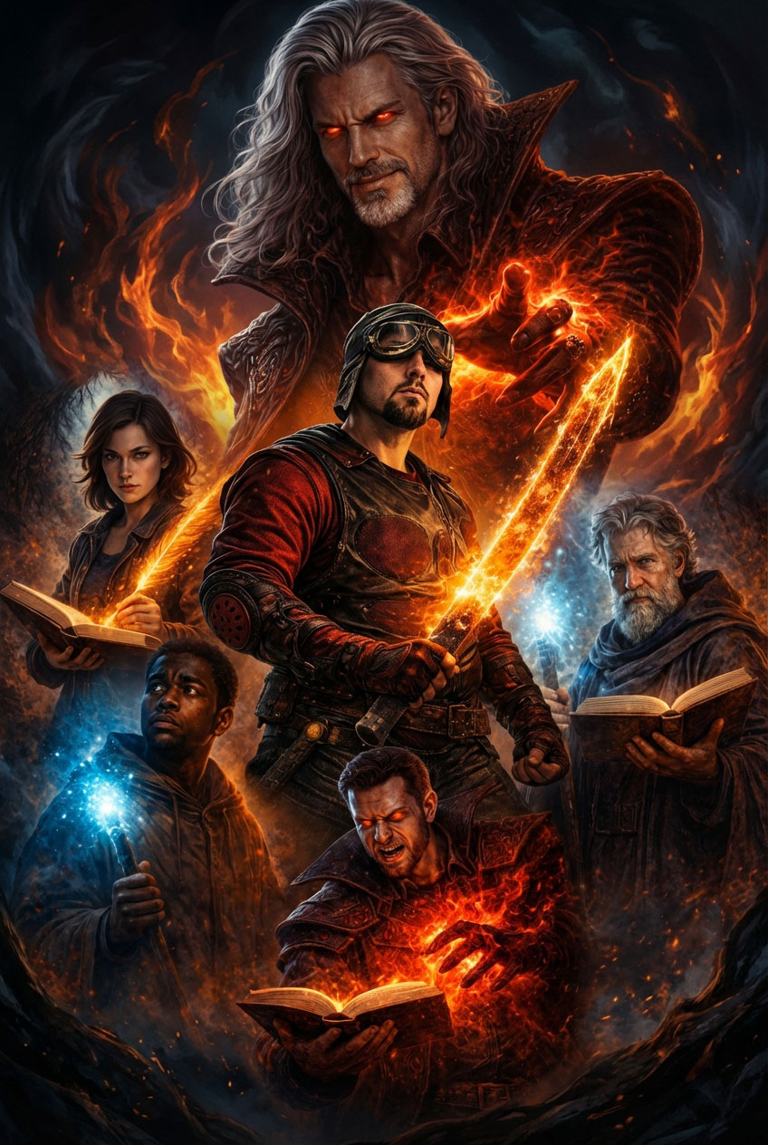 Dark Splinter Signed 11x17 Promo Poster